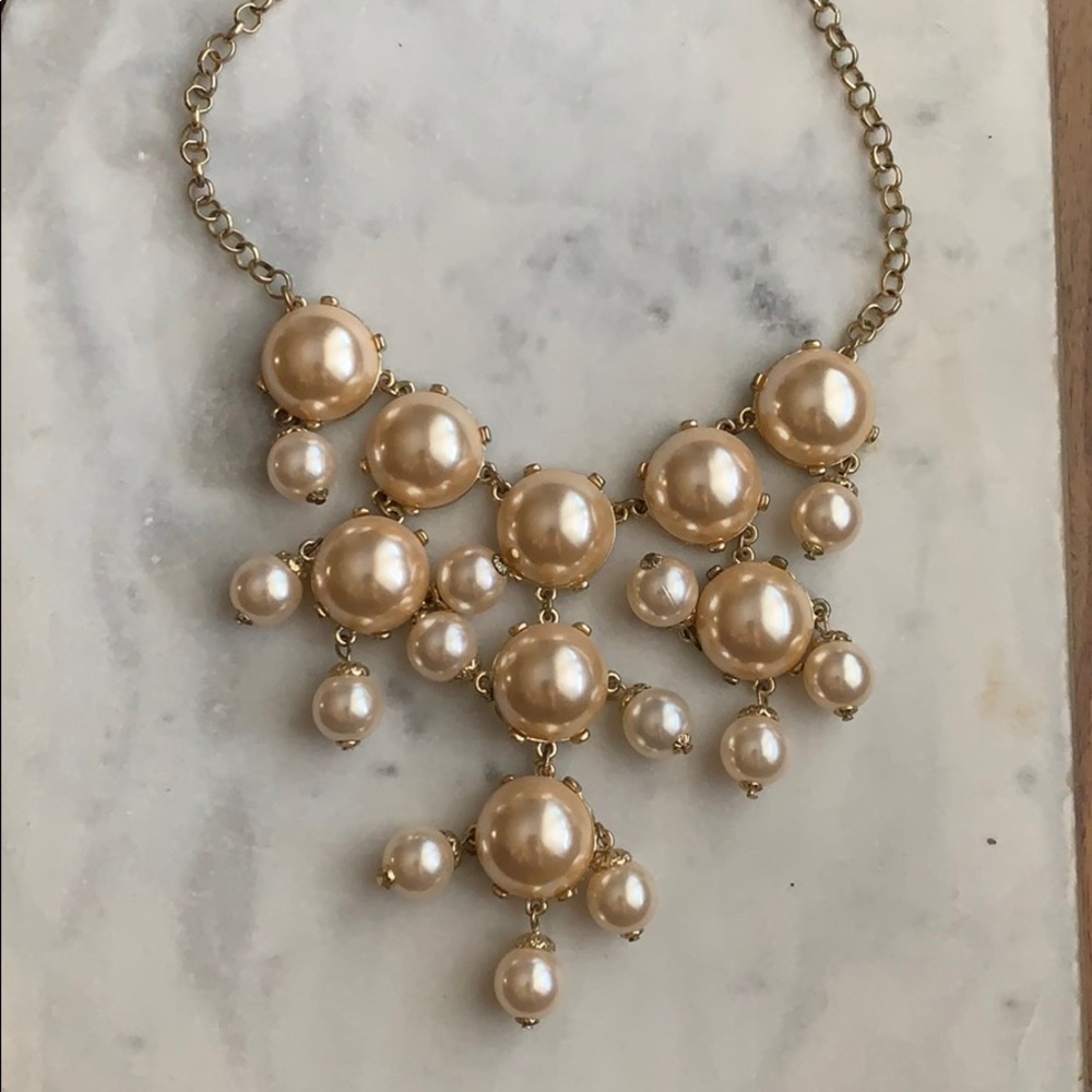 Pearl statement necklace